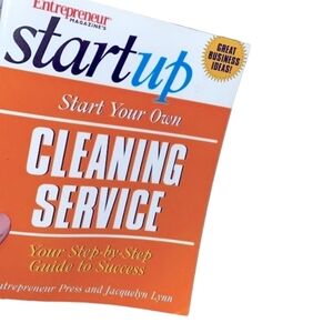 Start your own cleaning service book